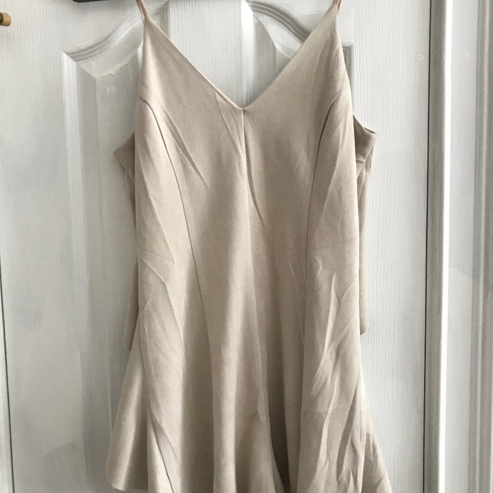 Beige Ruffle Romper - Picture 6 of 6